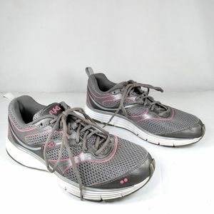 Ryka Illusion 2 Running Shoes Womens Size 8.5M Gray Pink